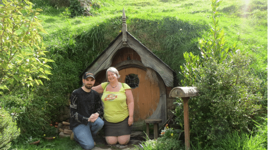 Tourists in Hobbiton Sources: Sheila Thompson on Flickr