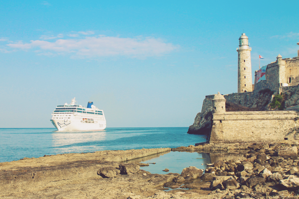 The Fathom ship Adonia arrives in Cuba. Photo: Fathom