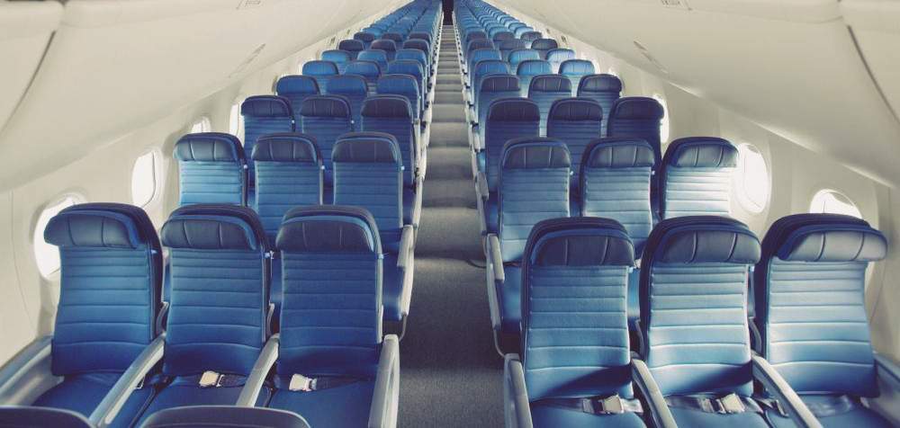 United Airlines' Economy Plus and Economy seats. The airline, along with Delta and American Air are selling no-frills tickets to compete with ultra low-cost carriers. Photo: United Airlines