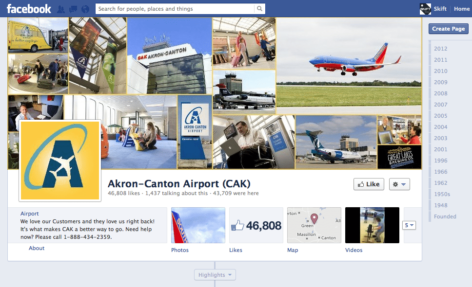 The Akron-Canton has over 46, 808 followers.