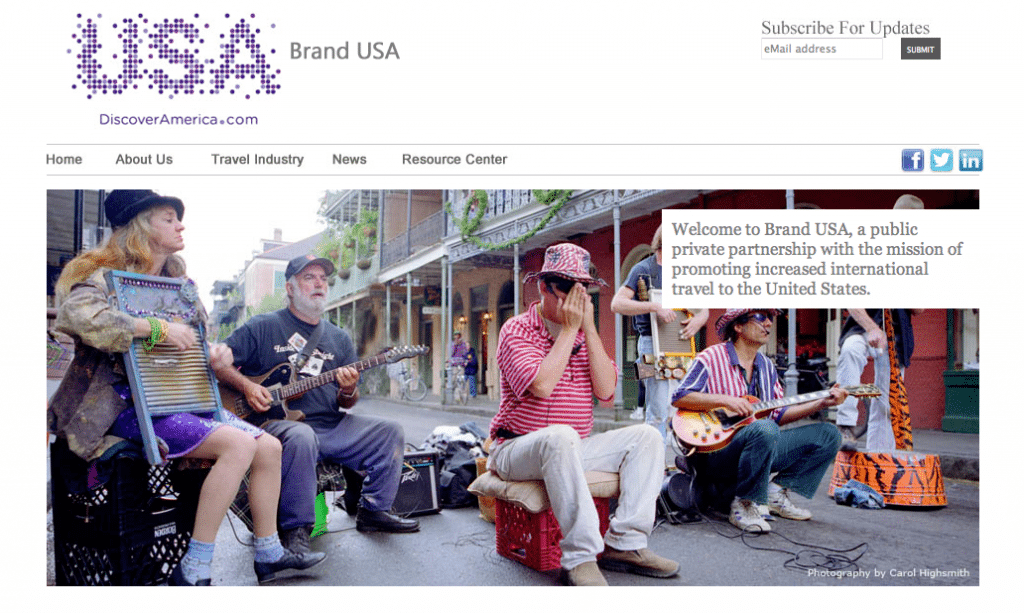 Brand USA plans to revamp its digital presence in the coming year. 