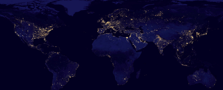 Two most stunning earth-at-night images you'll ever see