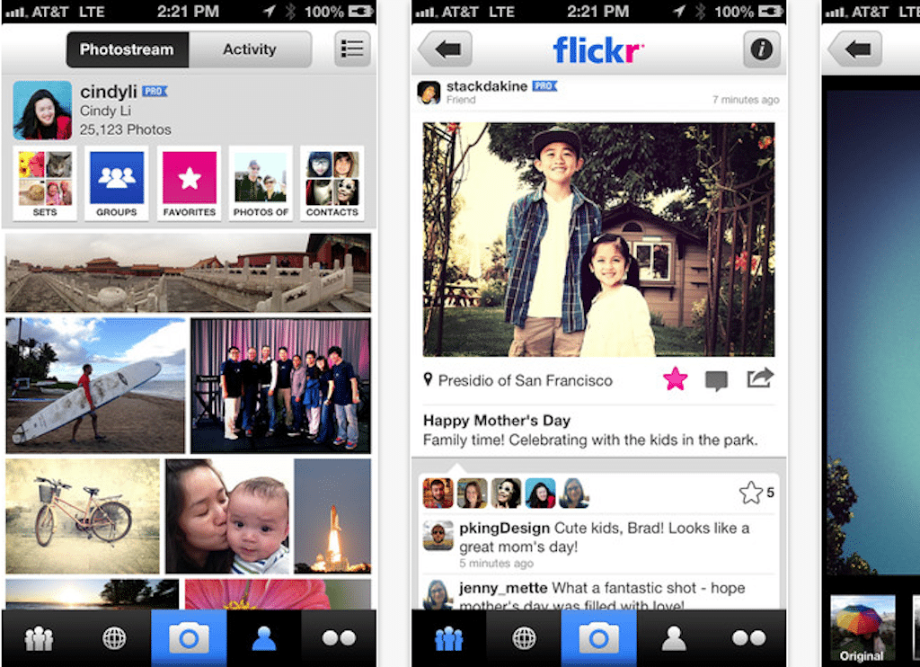 Yahoo's Flickr iOS app gets the CEO Mayer treatment.
