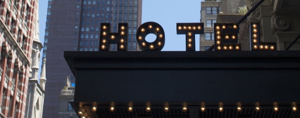 The Ace Hotel in New York City. 