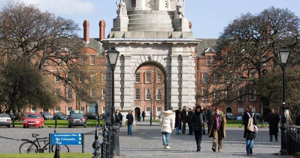 The popular Bollywood film Ek Tha Tiger was taped at Trinity College in Dublin. 