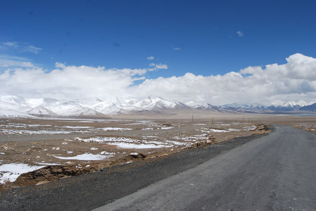 Pamir Highway, Tajikistan, the main draw for the minuscule number of  tourists coming into the region.