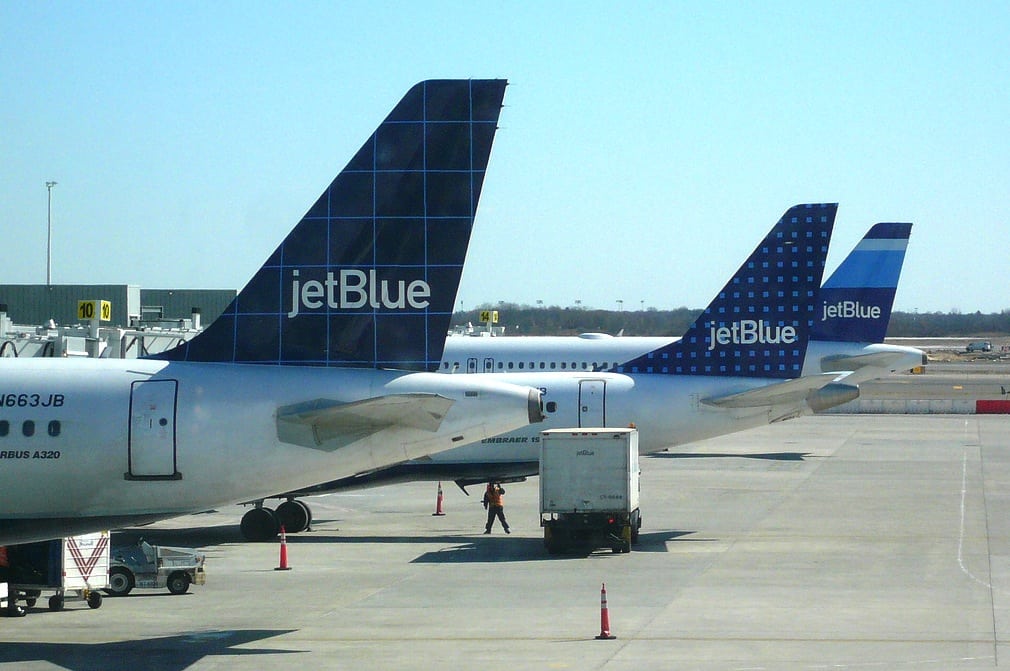 JetBlue has been badly trailing, and not just tailing, other airlines' Wi-Fi efforts, but hopes to catch up starting in 2013. 