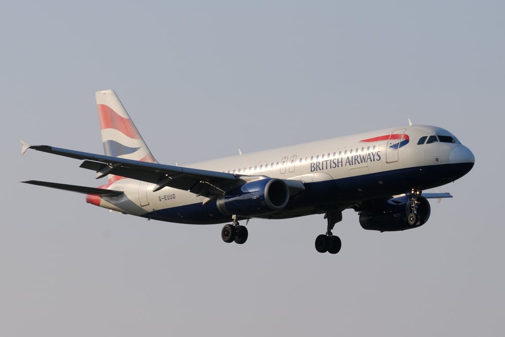 British Airways Airbus A320. 