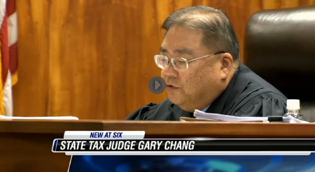 Hawaii Tax Appeal Court Judge Gary W.B. Chang, ruling against the online travel booking sites. 