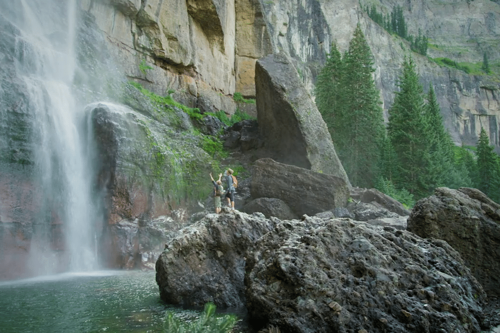 A scene from Colorado's tourism ad titled 'Awake.'
