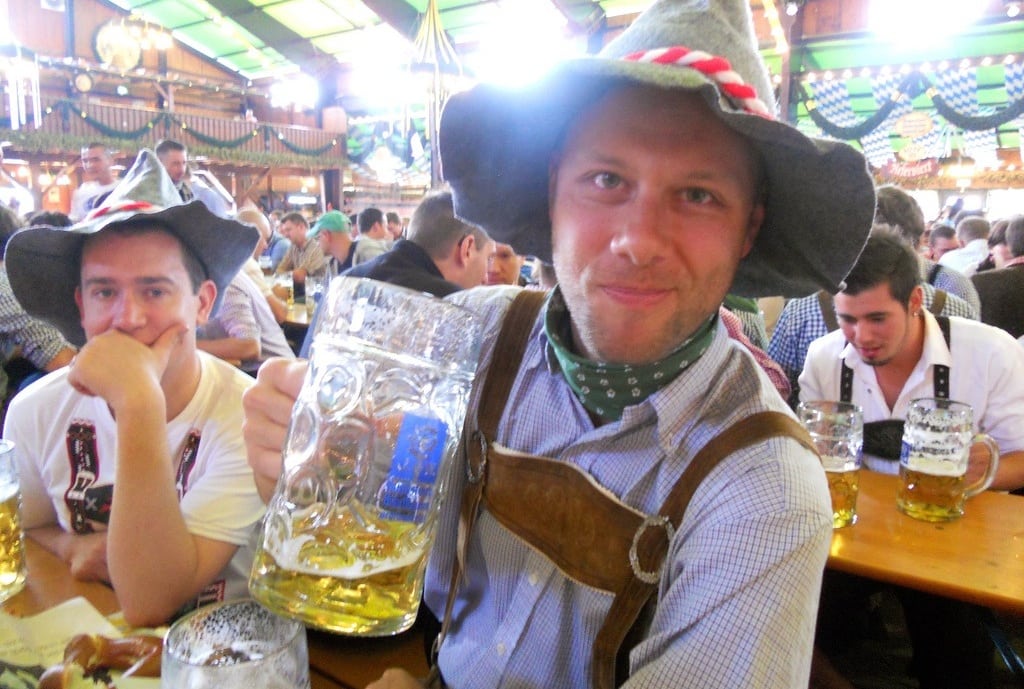 Oktoberfest in Munich, Germany. 