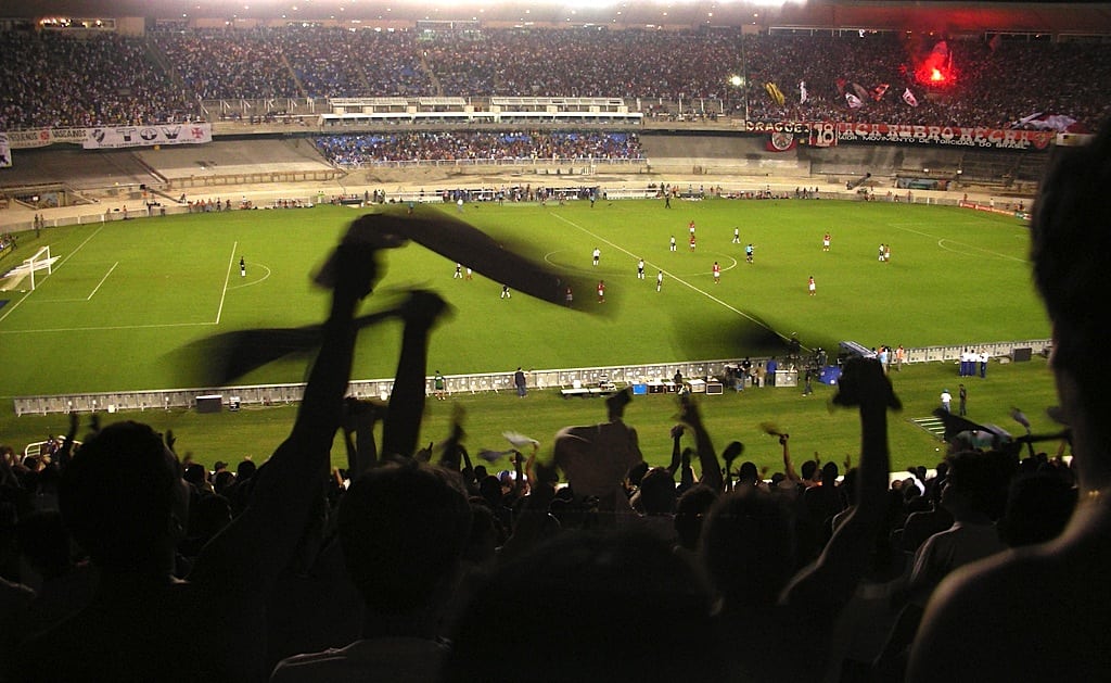 The Maracana stadium in Rio. 