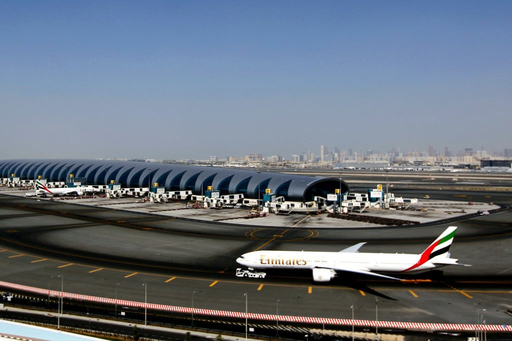 Dubai's main international airport has spent considerable sums on infrastructure, including security.  But flights from Dubai still will be subject to the U.S. electronics ban. 