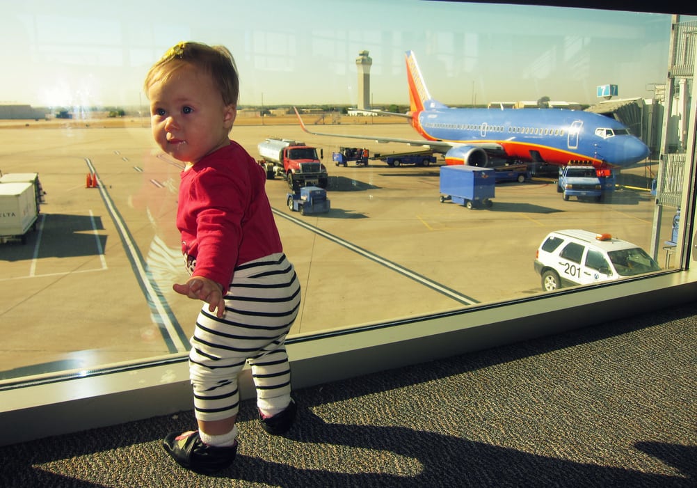 You can now pay to board early, but luckily this little person won't. 