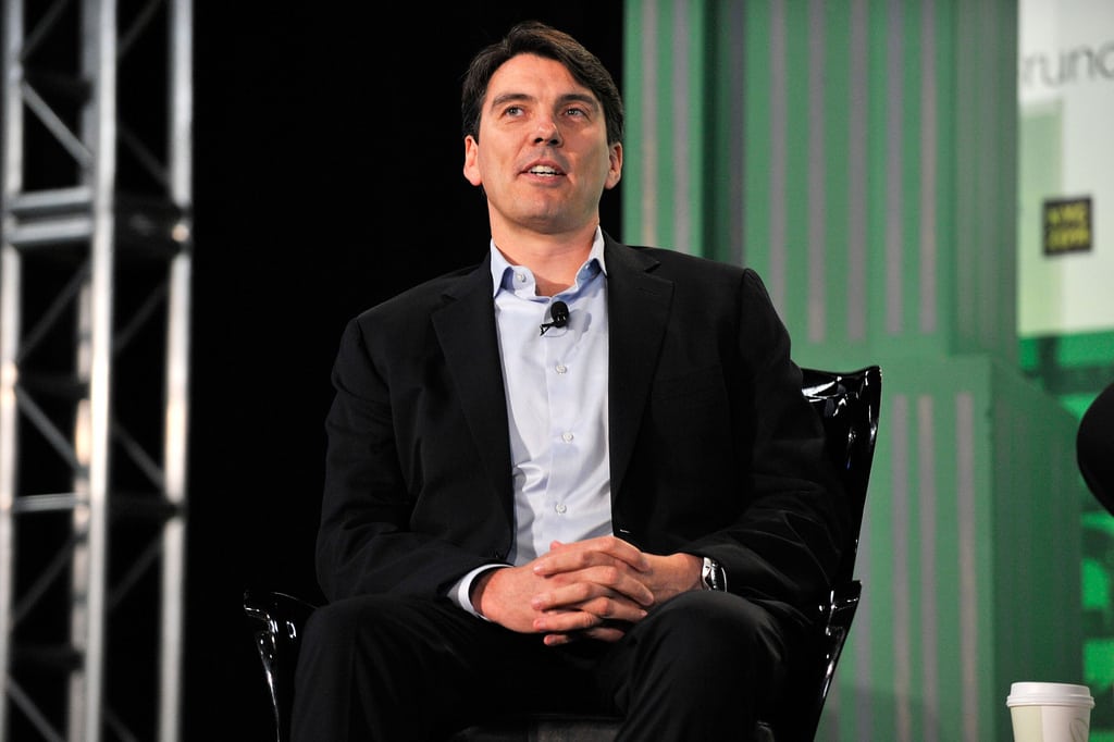 CEO of AOL Tim Armstrong during TechCrunch Disrupt New York May 2011. 