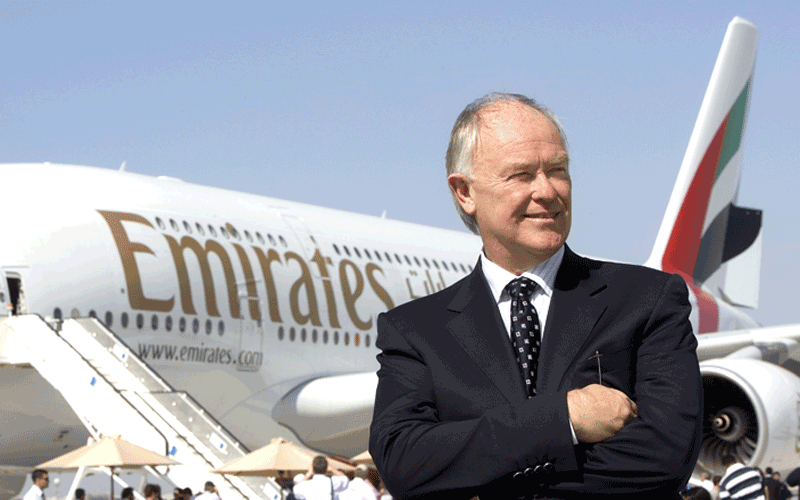 Emirates President Tim Clark. 