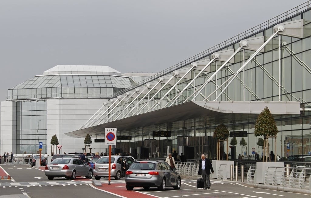 General view of the Zaventem's international airport near Brussels. 