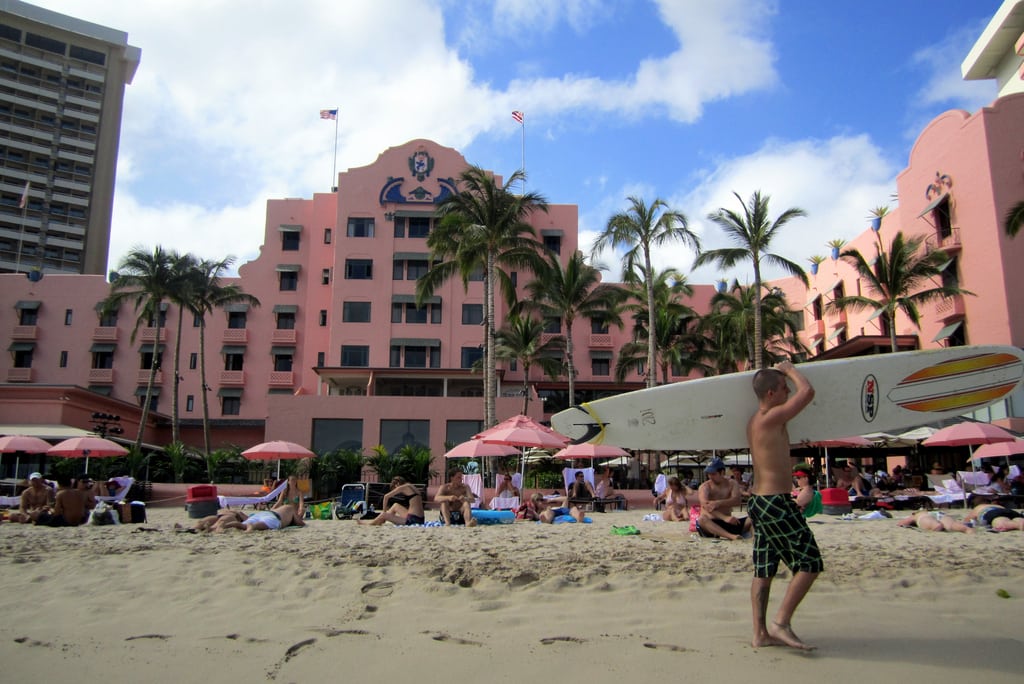 The Royal Hawaiian, the "Pink Lady," has became an icon of Hawaii's glory days. 