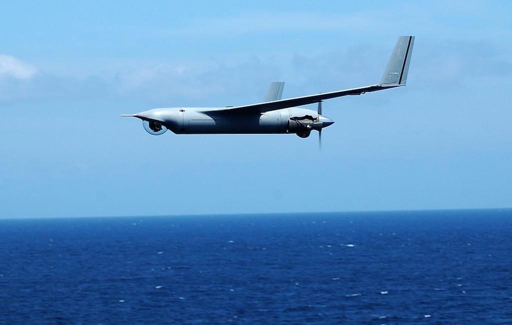 The Boeing ScanEagle is an unmanned aircraft used for intelligence-gathering purposes. The FAA is developing guidelines to introduce drones for military and non-military use into U.S. airspace.  