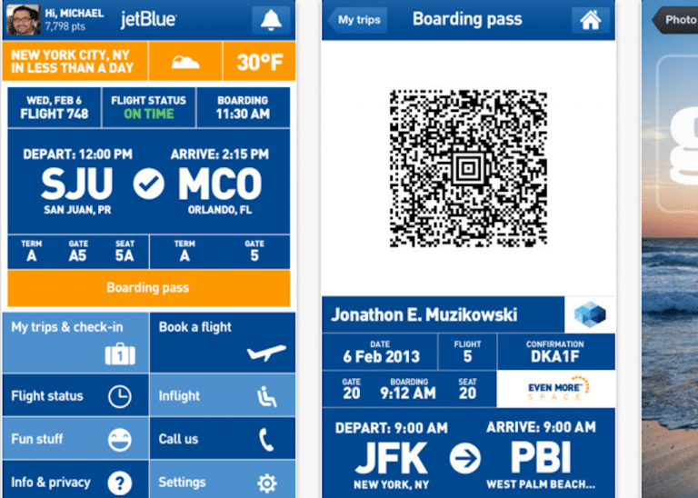 JetBlue Launches Mobile Boarding Passes