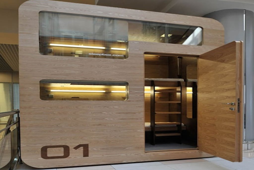 The Japanese-style Sleepbox is popping up in cities around the world. 