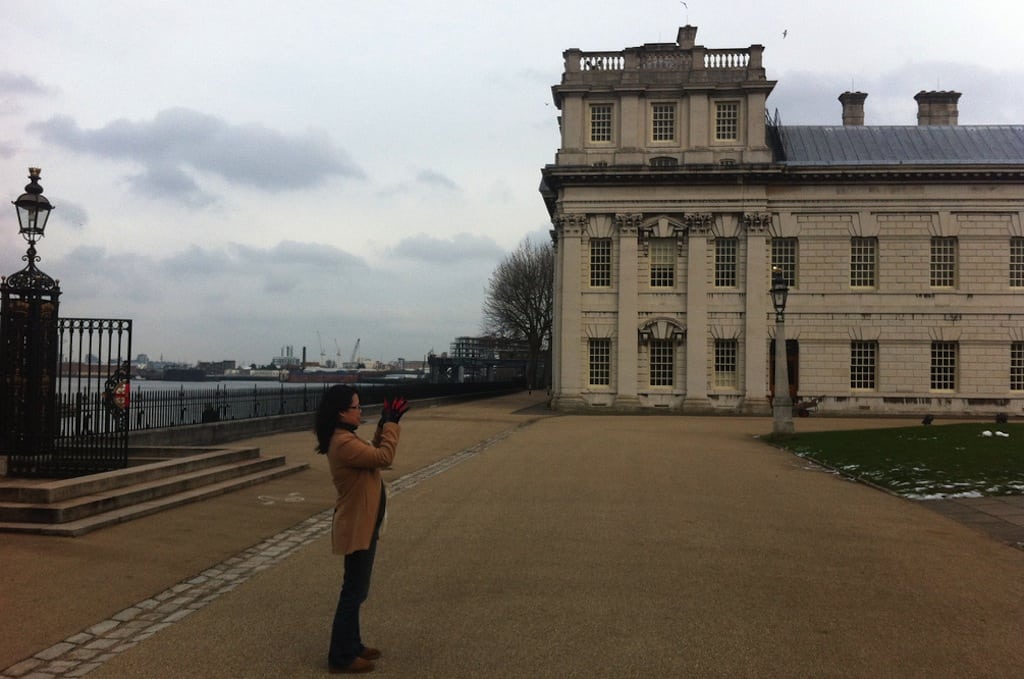 While more visitors from the U.S. traveled to the UK in January, Brits took off on beach vacations. Pictured is the Greenwich Maritime Museum in late January 2013. 