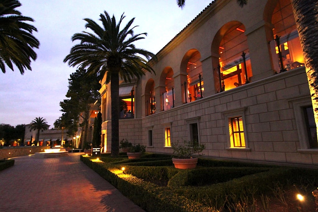 The exterior of the Resort at Pelican Hill in Newport Beach, CA, which was just given a fifth star by Forbes. 