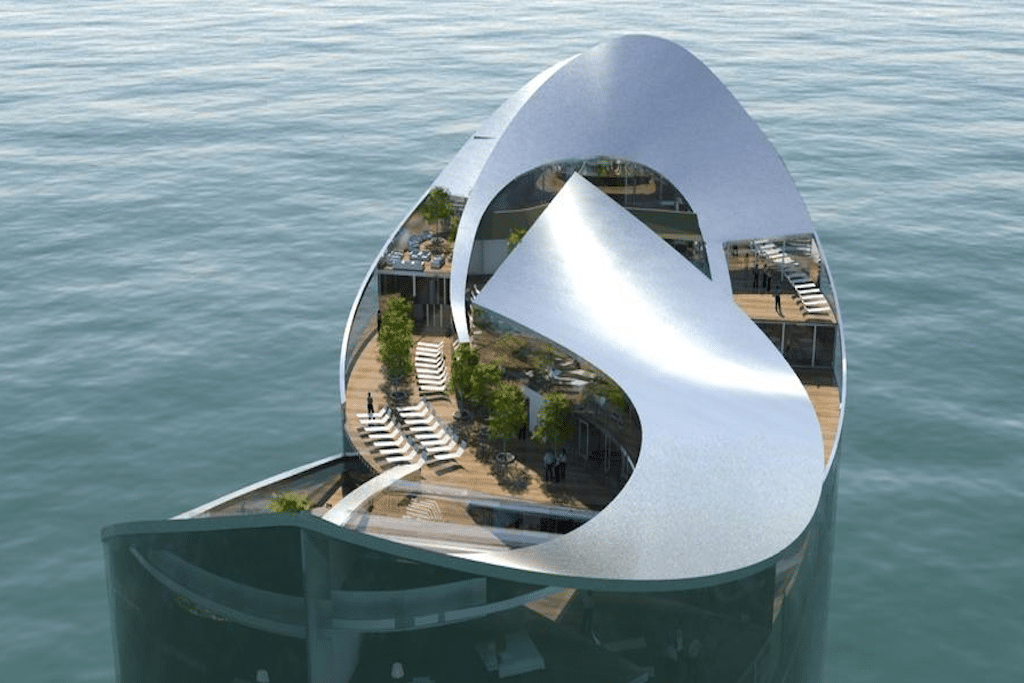SIGGE is working together with Almaco Group in designing 'floating hotel' concept.