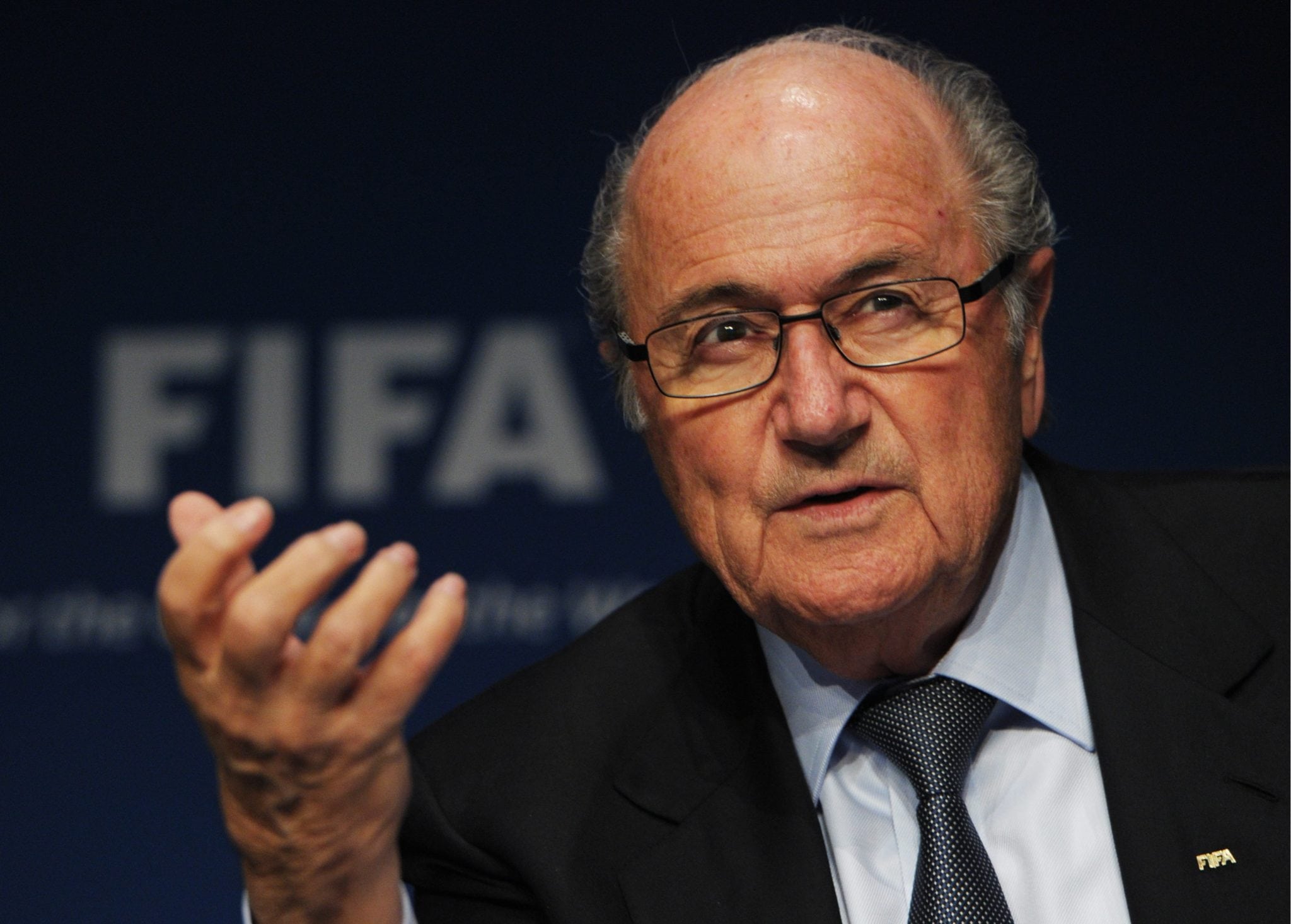 FIFA President Sepp Blatter. 