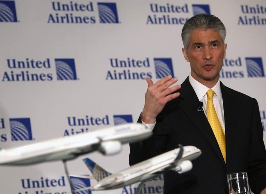 Jeff Smisek was Continental CEO when he announced the merger with United in New York on May 3, 2010. 2010. Smisek became United's CEO. 