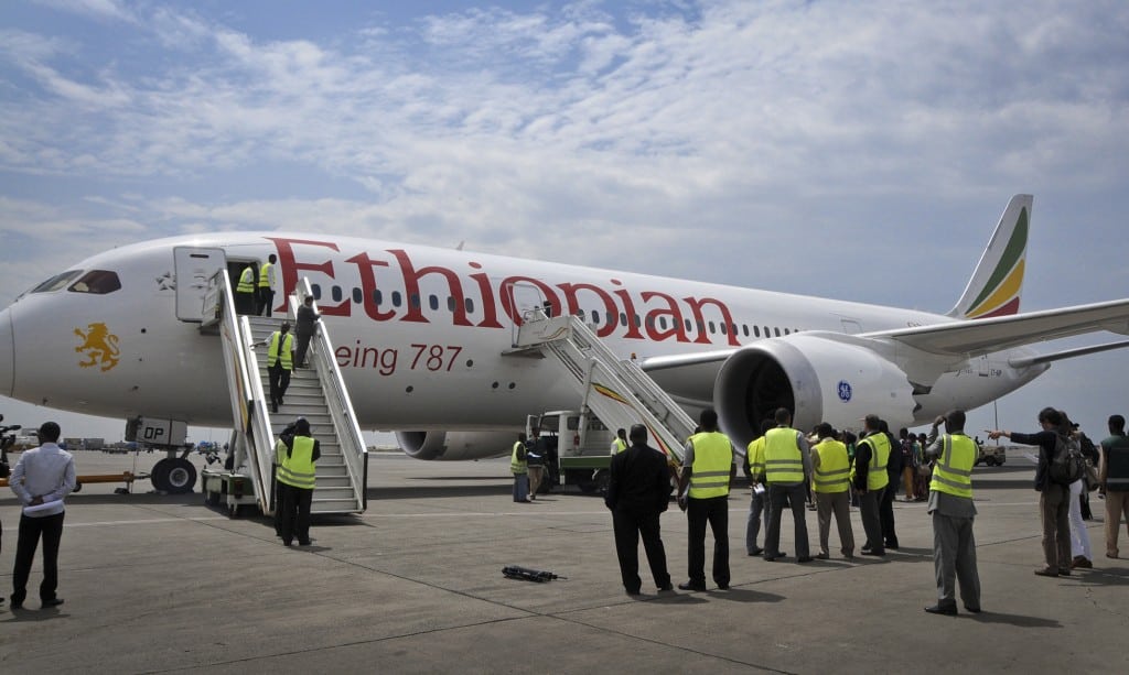 Ethiopia flies first Dreamliner since grounding. 