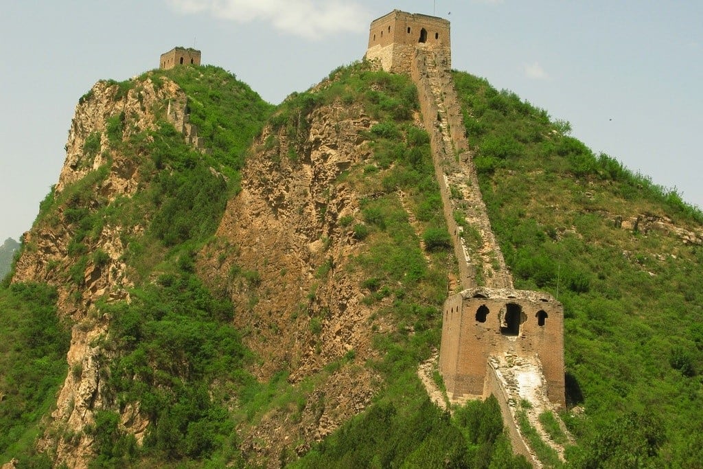 Towers on the Gubelkou. 