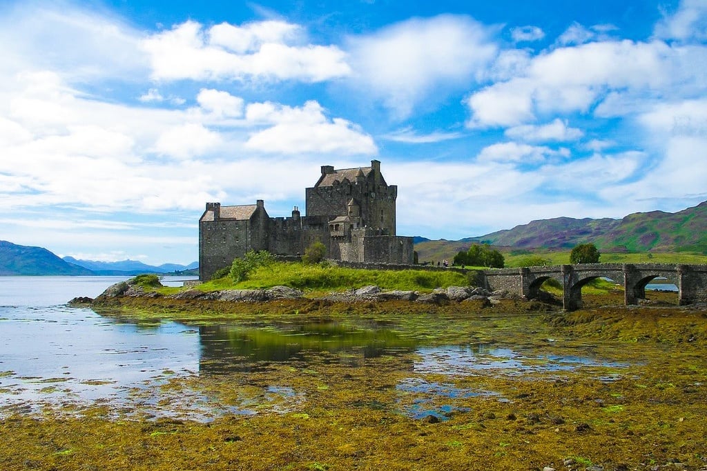 Eilean Donan Castle in Scotland. 