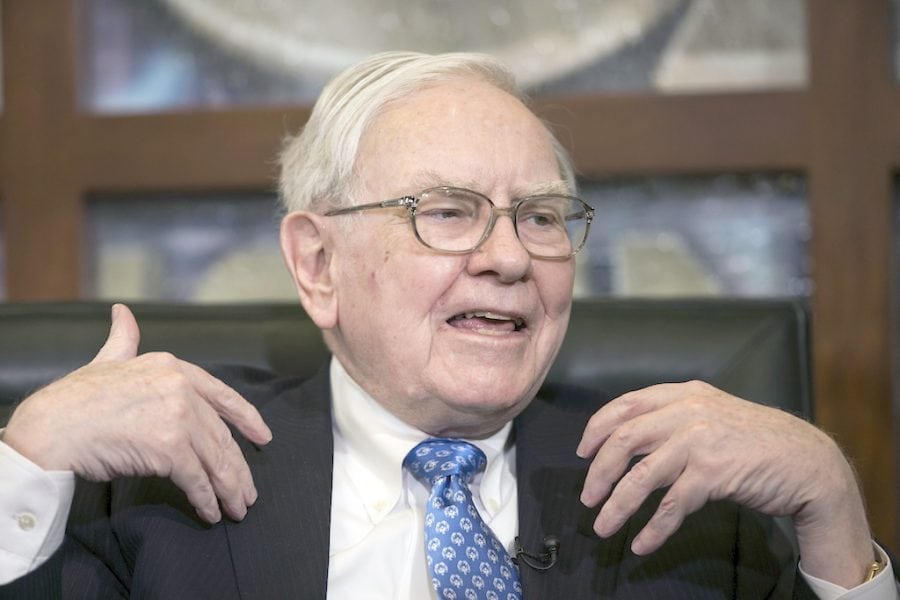 Berkshire Hathaway CEO Warren Buffett speaks during an interview with Liz Claman of the Fox Business Network, in Omaha, Neb., Monday, May 6, 2013. An astute investor, Buffett has never gotten over the jet lag he felt after investing in US Airways decades ago. 