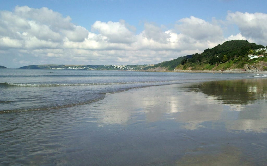 Seaton Beach, Cornwall, UK, in July 2010. The swimming quality may fall short of new EU water cleanliness standards. 