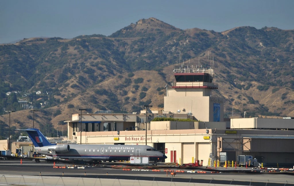 It's no laughing matter, but Bob Hope Airport in Burbank, California, took the brunt of cuts when airlines decided to transition away from smaller airports. 