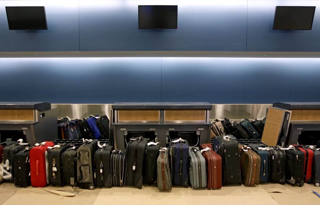 Airlines collected record baggage fees in 2012. 