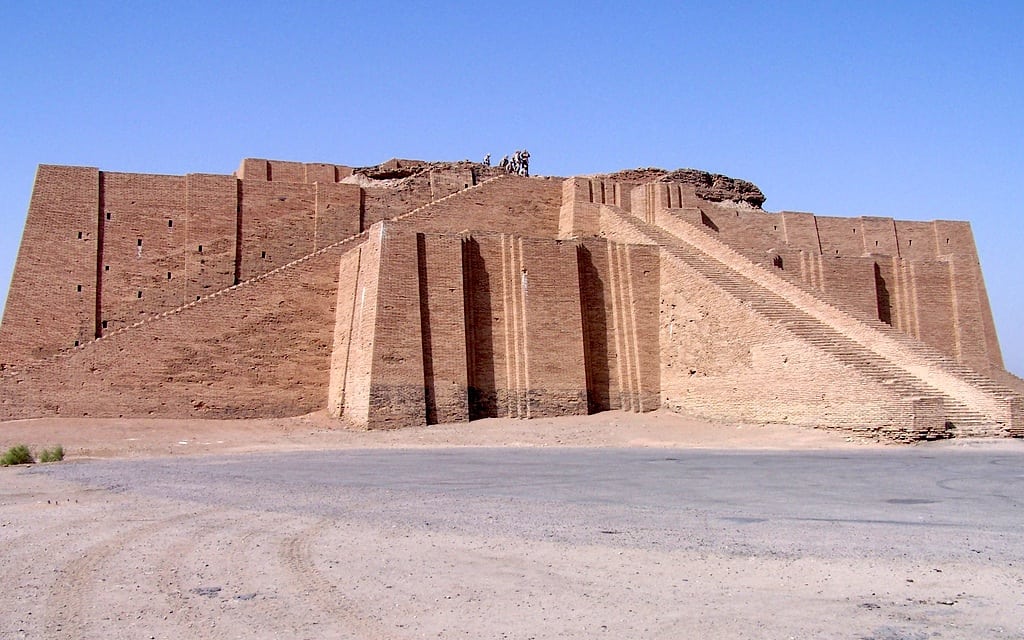 Reconstructions around Babylon in Iraq.