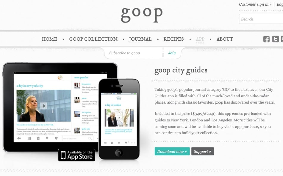Are you ready to get Goop-y?