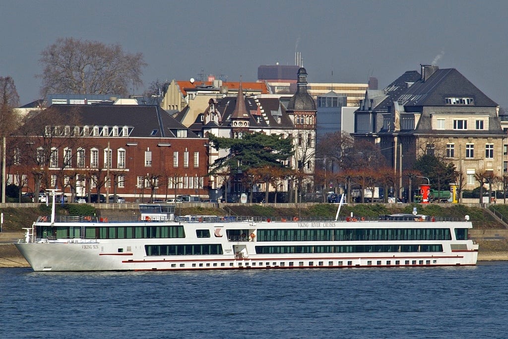 A Viking River Cruise on the Rhine. 