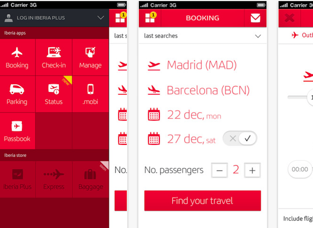 Iberia has launched single-function apps for booking, flight schedules, parking, check-in and Iberia Plus magazine in a contrarian mobile strategy. 
