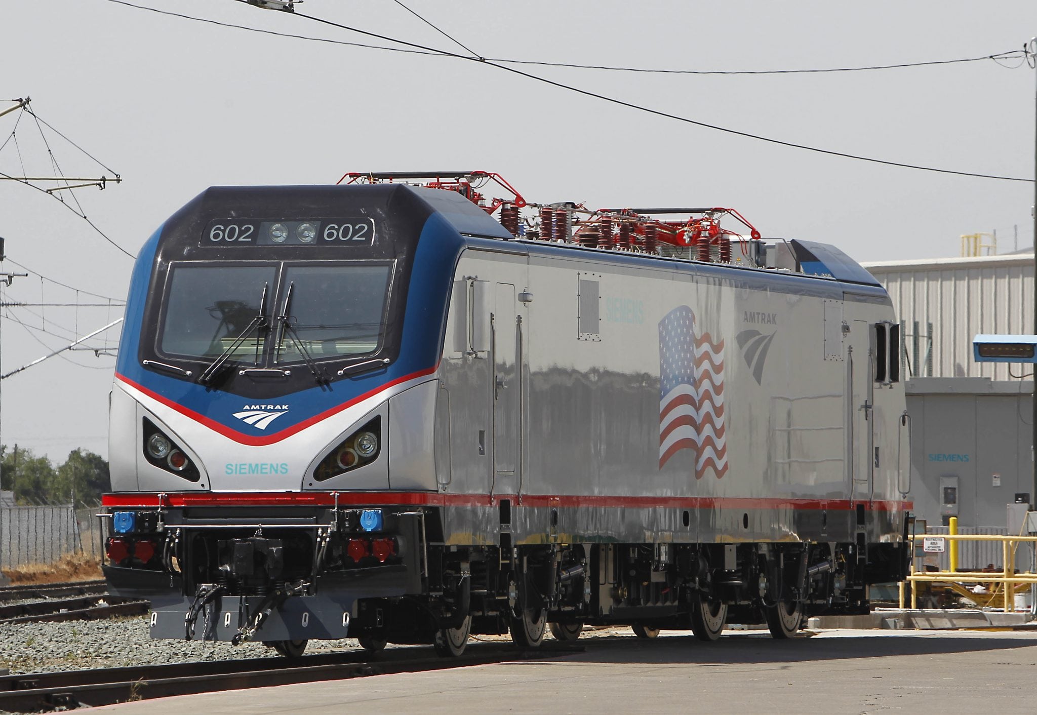 Amtrak unveils locomotives to replace aging fleet. 