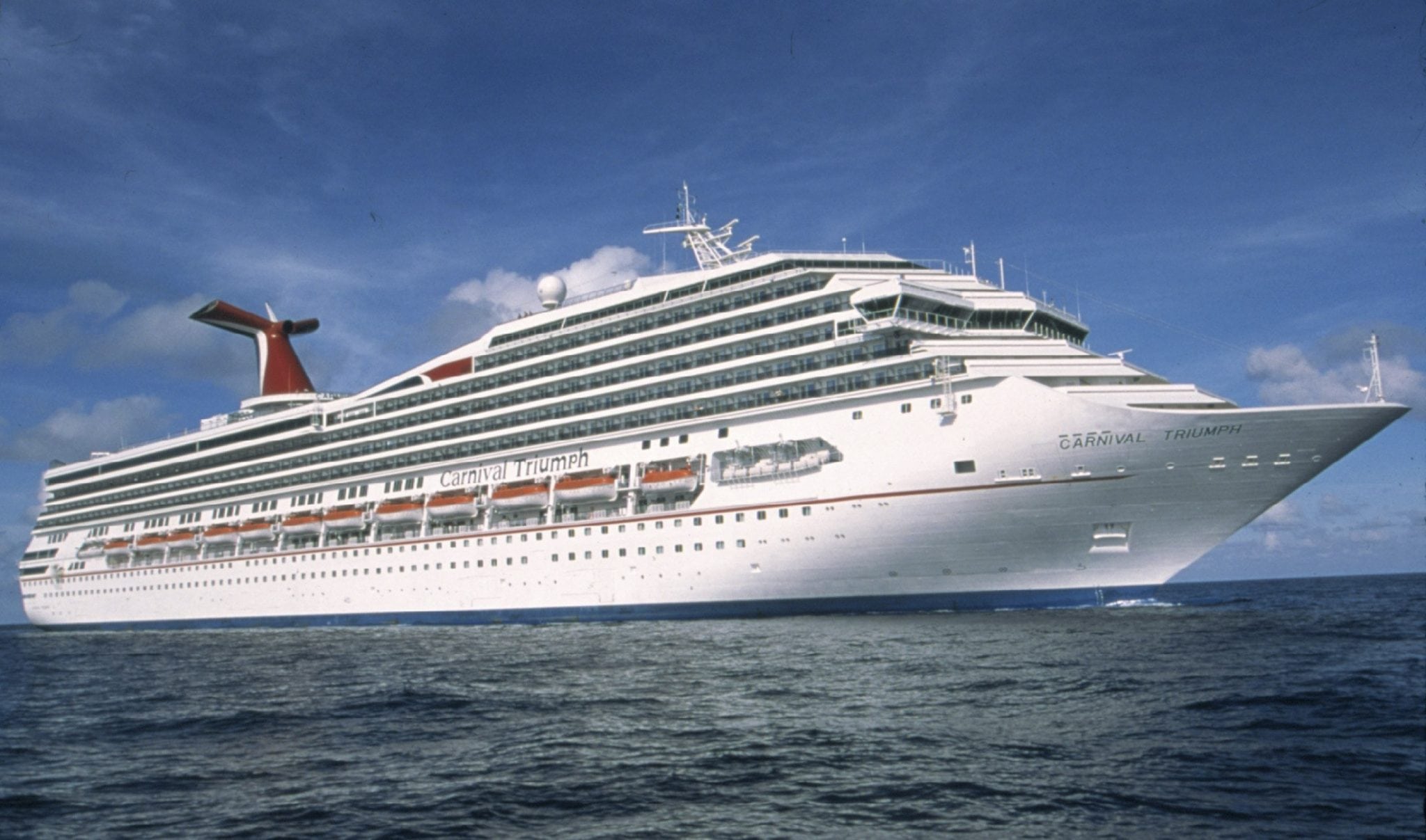 Carnival cruise ship, Carnival Triumph, is seen in this undated handout picture provided by Carnival Cruise Lines.
