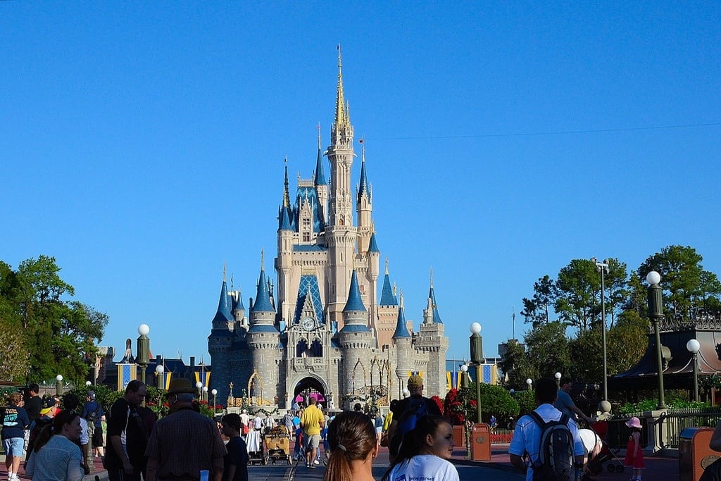 Cinderella's Castle at Disney's park in Orlando, FL. 