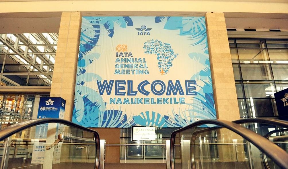 IATA's annual conference in Cape Town, South Africa, ready to start from Monday.