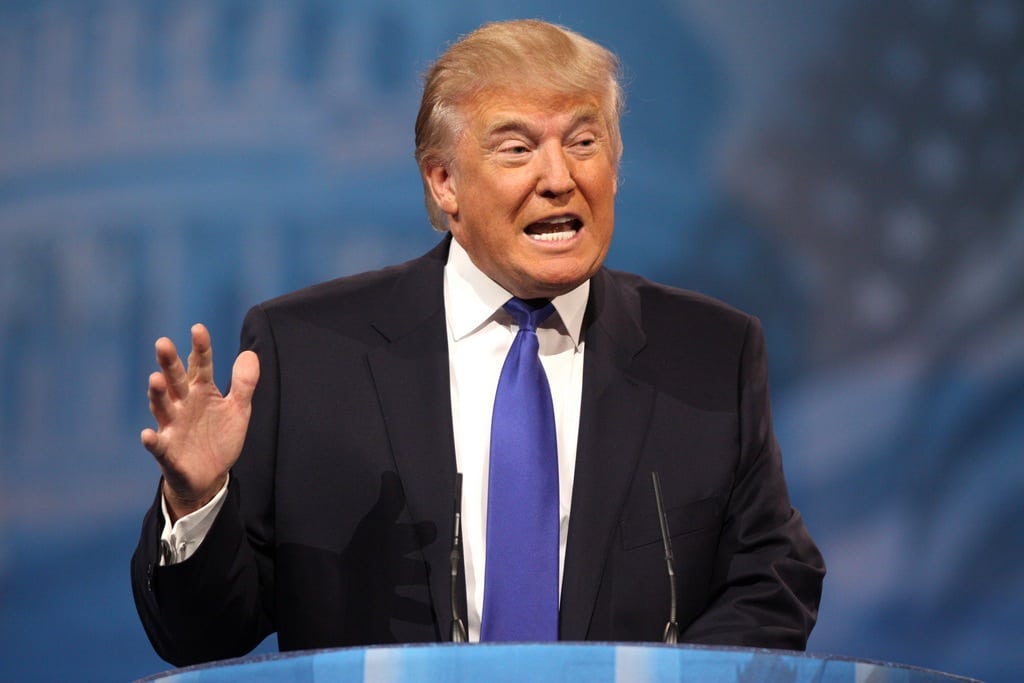 Donald Trump, speaking at the 2013 Conservative Political Action Conference (CPAC) in National Harbor, Maryland, in March. 