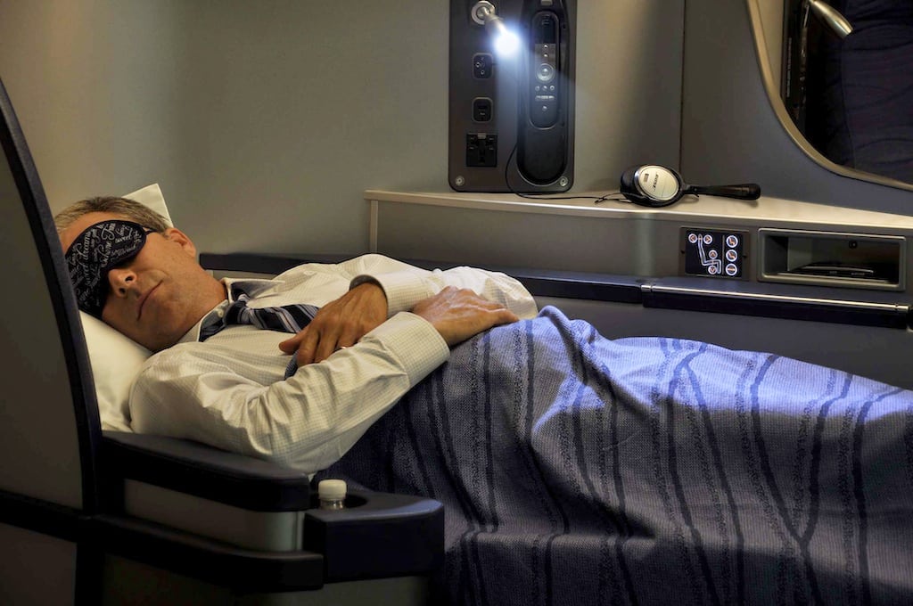 Lie-flat seats in US Airways' Envoy business class service is the number one product wish among high-paying business travelers. 