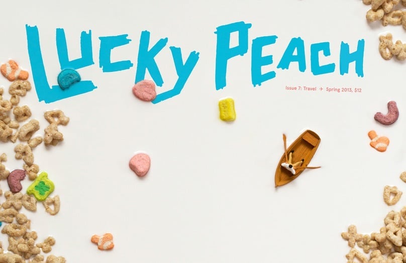 This month, food magazine Lucky Peach takes over travel. 