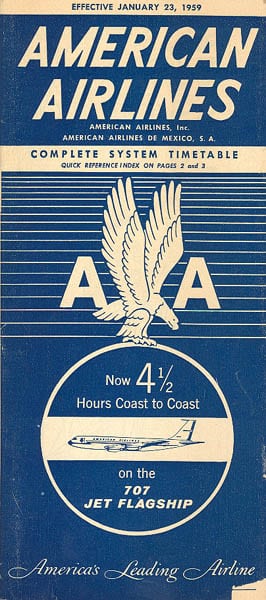 American-Airlines-707-Jet-Trascon-Timetable-Jan-1959