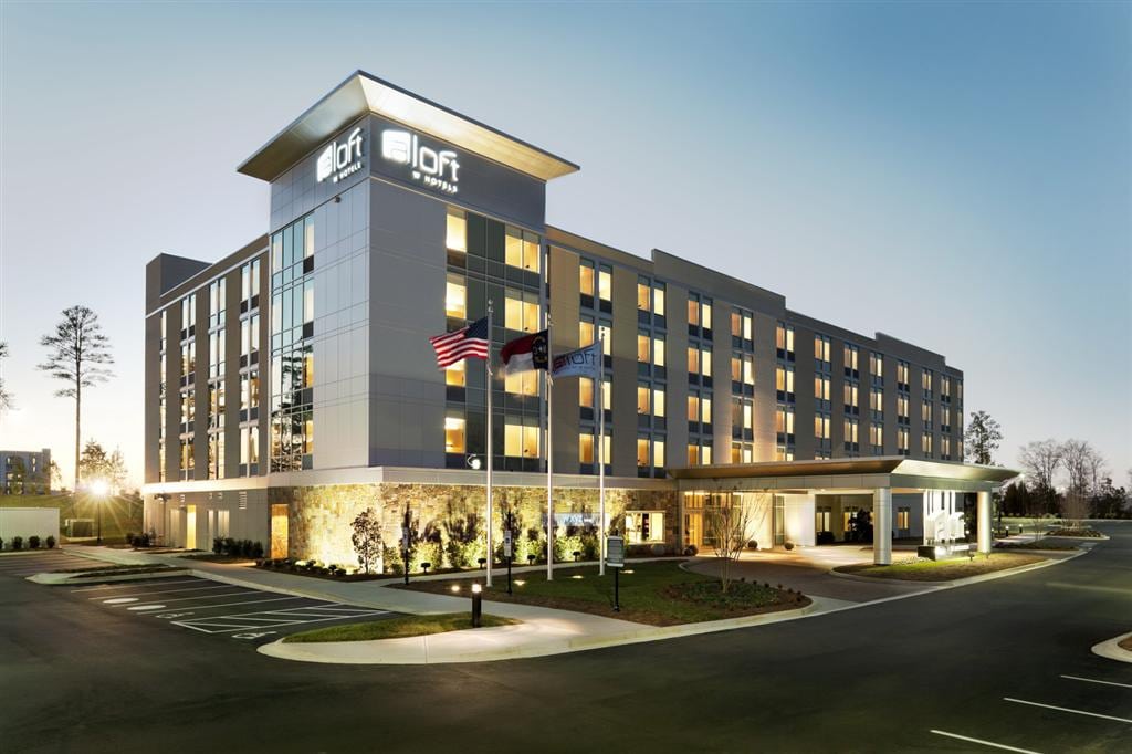 Starwood's Aloft Charlotte Ballantyne hotel in North Carolina is LEED certified.